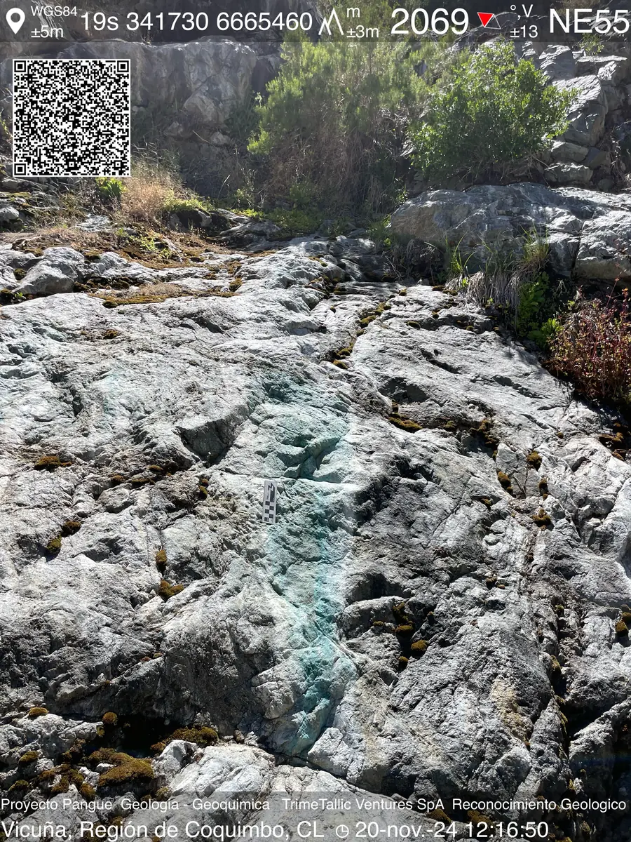 Acceso cordillerano al Proyecto Pangue